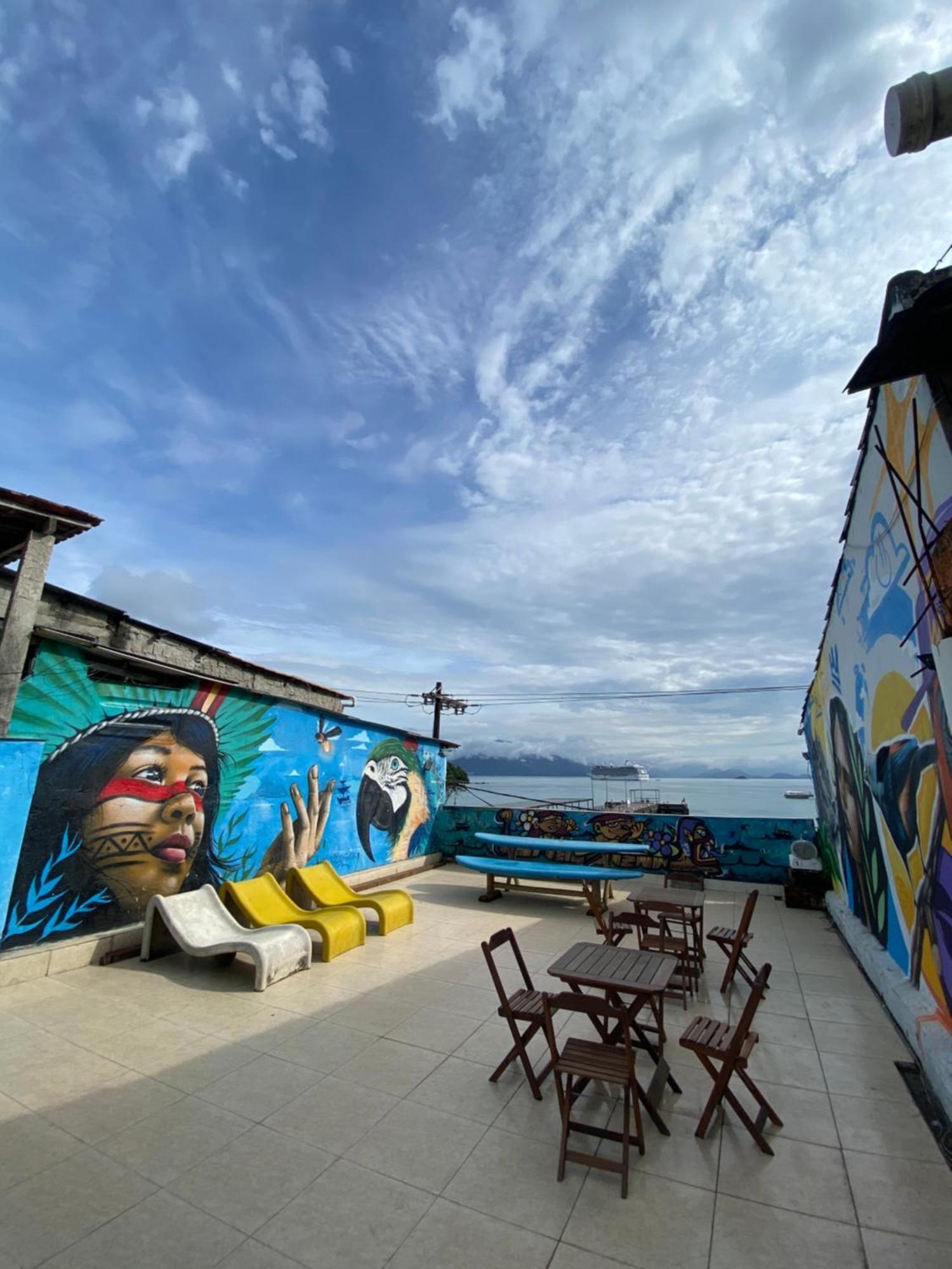 Flor Da Ilha Hostel Vila do Abraao Ngoại thất bức ảnh